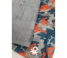 Set de serviettes de natation Benetton camouflage